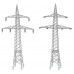 Faller 130898 2 Hoogspanningsmasten (110 Kv) H0