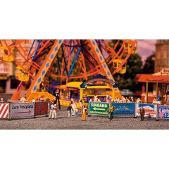 Faller 140358 Kermis-Dranghekken En Borden 720 Mm H0