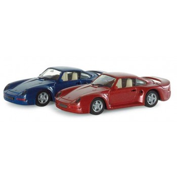 Herpa 033817 Porsche 959 HighTech, metallic Herpa 033817 Porsche 959 HighTech, metallic