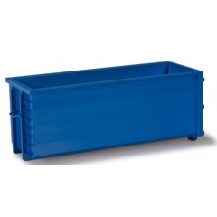 Herpa 053082-004  Abrollmulden, ultramarinblau