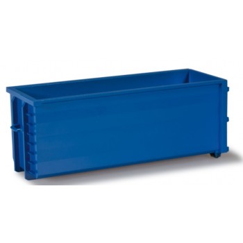 Herpa 053082-004  Abrollmulden, ultramarinblau