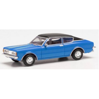 Herpa 023399002 Ford Taunus Coupe blauw 1:87 Herpa 023399002 Ford Taunus Coupe blauw 1:87