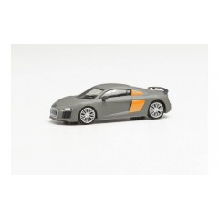 Herpa 028516-002 Audi R8 V10 Plus, grijs 1:87