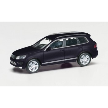 Herpa 038478-002 VW Touareg, zwart metallic 1:87