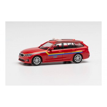 Herpa 096317 BMW 3 Touring Feuerwehr TU München 1:87