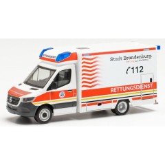 Herpa 096591 Mercedes Benz Sprinter FD Rettungsdienst Brandenburg 1:87 Herpa 096591 Mercedes Benz Sprinter FD Rettungsdienst Brandenburg 1:87