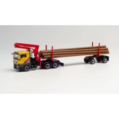 Herpa 312998 MAN TGX L H.trans. Mengel Holztransporte