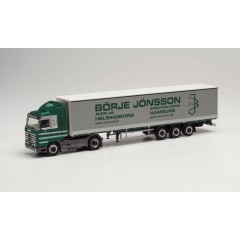 Herpa 314039 Scania 143 SL G.Sz. + Bordwänden Börje Jönsson 1:87 *** Aanbieding***