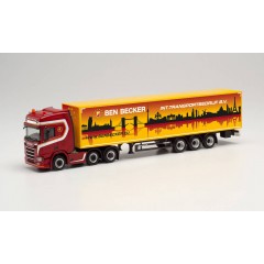 Herpa 314091 Scania CR 20 HD 6x2 G.Sz. Ben Becker (NL) 1:87