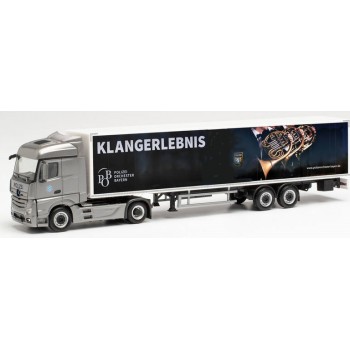 Herpa 314398 Mercedes Benz Actros S. K.Sz. Polizeiorchester Bayern 1:87