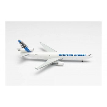 Herpa 535434 McDonnell Douglas MD11F Western Global Airlines 1:500