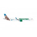 Herpa 535830 Airbus A321 Frontier Airlines Otto the Owl 1:500