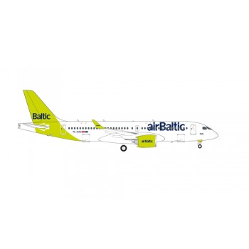 Herpa 571487 Airbus A220300 airBaltic 100th A220 1:200