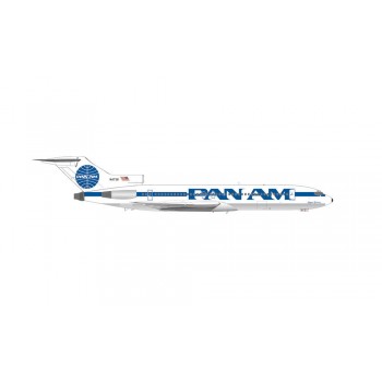 Herpa 571845 Boeing 727200 Pan Am Billboard with cheatline test livery 1:200