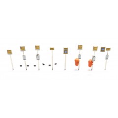 Artitec 387.456 Halteborden set uitgebreid