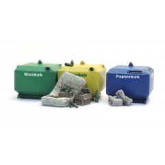 Artitec 387.458 Glasbak en papierbak set