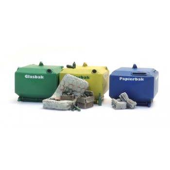 Artitec 387.458 Glasbak en papierbak set