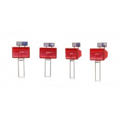 Artitec 387.476 Tweelingbrievenbus rood (4x) PTT