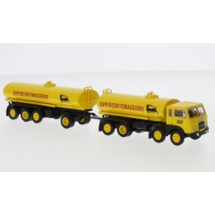 Brekina 58452 Fiat 690 Millepiedi Tanklastzug Agip 1960