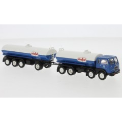 Brekina 58453 Fiat 690 Millepiedi Tanklastzug Olio Fiat 1960