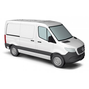 Busch 53400 Mercedes Sprinter kasten wit