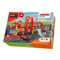 Marklin my world 72219 brandweerkazerne met licht- en geluidsfuncties