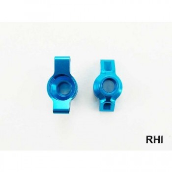 RHI 800702 TT-02 Tamiya achterwielblokken L/R Blauw