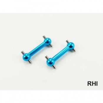 RHI 800704 Aandrijfassen (2) Blauw alu voor/achter TT02 Tamiya RHI 800704 Aandrijfassen (2) Blauw alu voor/achter TT02 Tamiya