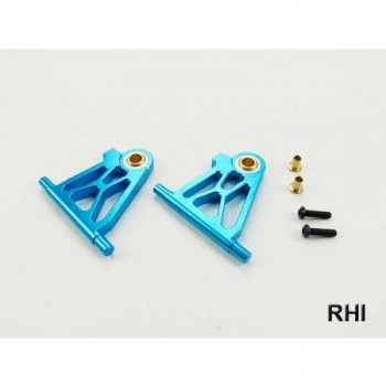RHI 800706 Draagarm (2) Blauw alu voor/onder TT02 Tamiya