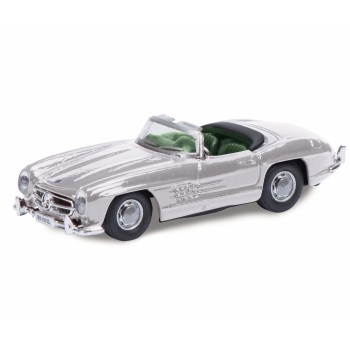 Schuco 26394 Mercedes Benz 300 SL Roadster wit 1:87