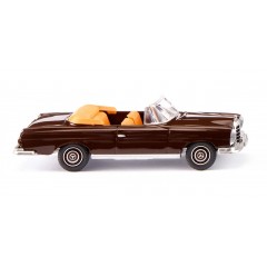 Wiking 015302 MB 280 SE Cabrio - schokoladenbraun