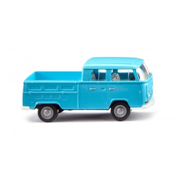 Wiking 031404 VW T2 Doppelkabine - eisblau