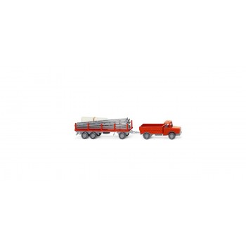 Wiking 039206 Gerüstbau-Hängerzug (Magirus Deutz)
