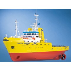 Krick RO01106 RC-Schip Happy Hunter ( Mammoet ) 1:50 bouwpakket
