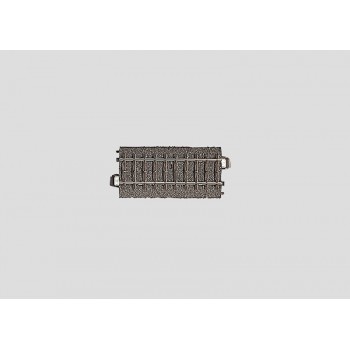 Märklin 24077 C-Rails rechte rail 77mm HO Wisselstroom