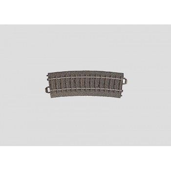 Marklin 24215 C-Rails Gebogen rail r437,5 mm,15 Gr.
