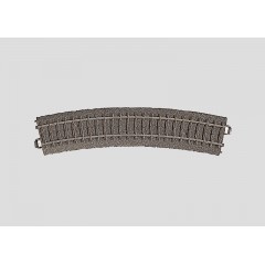 Marklin 24224 C-Rails Gebogen rail  437,5 mm,24,3 Gr.