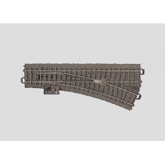 Marklin 24612 C-Rails Wissel rechts r437,5 mm 24,3 Gr