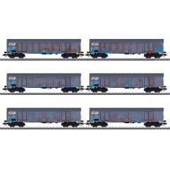Marklin 47189 Houtspaanderwagens 6 stuks