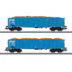Märklin 47193 Set hogeboordwagens "bietentransport" NS HO/Wisselstroom
