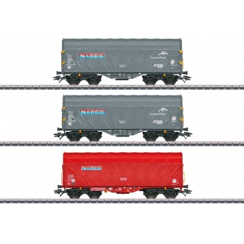 Marklin 47224 Set schuifhuifwagens "Nacco" NL