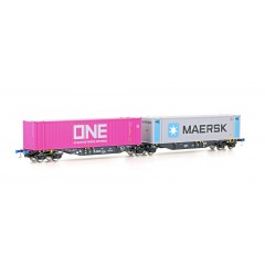 Mehano 90661 Containerwagon SGGMRSS'90 PKP Cargo One/Maersk