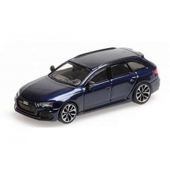 Minichamps 870018211 Audi RS4 Avant blauw 2018