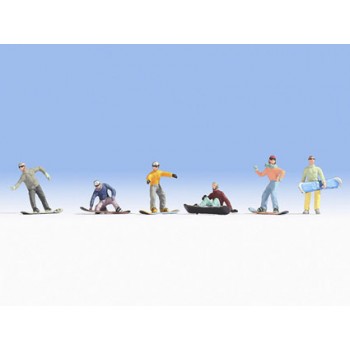 Noch Scenery 15826 Snowboarder H0