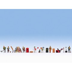 Noch Scenery 16220 Figuren-Themenwelt Wintertag H0