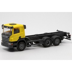 OLM-Design Scania P 6x2 container geel/grijs