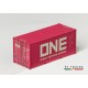 PT Trains 820030.1 20ft. container "ONE/Global" GCXU2237988 (Pink)