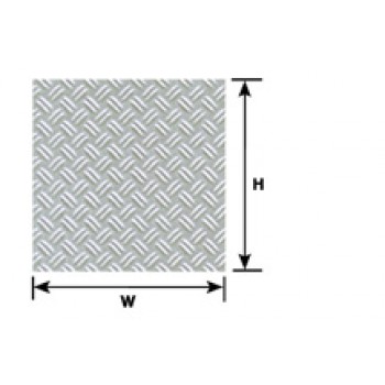 Plastruct 91682 PS-150 Traanplaat dubbel 1:24 0,5x300x175mm ( 2 stuks ) Plastruct 91682 PS-150 Traanplaat dubbel 1:24 0,5x300x175mm ( 2 stuks )