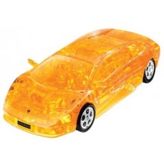 Puzzle Fun 3D Lamborghini Murcielago transp. geel