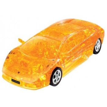 Puzzle Fun 3D Lamborghini Murcielago transp. geel